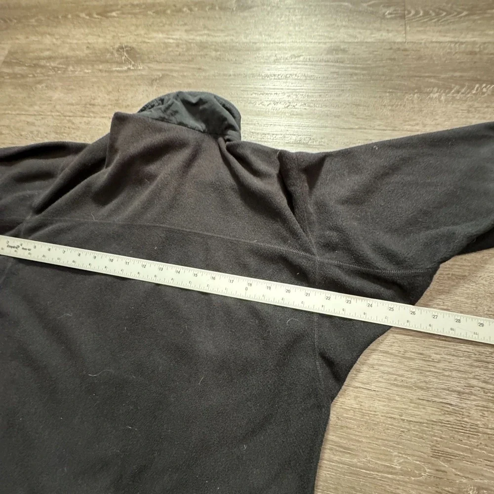 The North Face Fleece Jacket Men Small Black Polyester Full Zip Gorpcore Outdoor